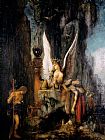 Gustave Moreau Paintings - Oedipus the Wayfarer by Gustave Moreau